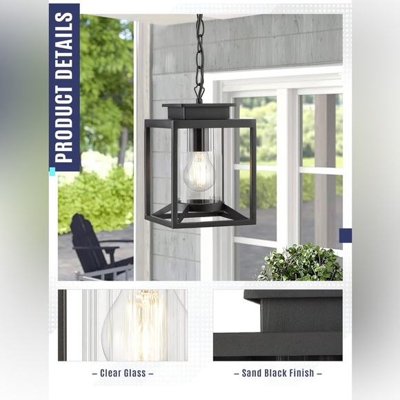 Outdoor pendant light - Picture 5 of 6